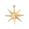 304 Stainless Steel Pendants STAS-I334-03G-1