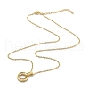 304 Stainless Steel Pendant Necklaces NJEW-U002-09G-2