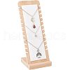 Phyllostachys Pubescens Necklace Display Stand NDIS-WH0002-14B-1