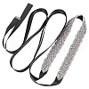 Rhinestone Flower Bridal Belt for Wedding Dress AJEW-WH0515-23A-1