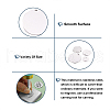 Yilisi Stainless Steel Blank Stapmping Tag Pendants STAS-YS0001-01P-12