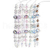 Glass and Acrylic and Imitation Pearl and Rhinestone Beads Strands MAK-T011-06M-1