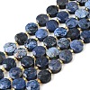 Natural Dumortierite Beads Strands G-B094-A36-01-2