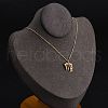 925 Sterling Silver Colorful Cubic Zirconia Constellation Pendant Cable Chain Necklaces for Women STER-R009-01G-10-3