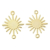 Brass Connector Charms KK-C083-12G-1