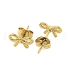 Ion Plating(IP) 304 Stainless Steel Stud Earrings EJEW-S223-02G-2