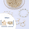 SUNNYCLUE 600Pcs CCB Plastic Beads CCB-SC0001-13A-2