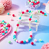 Opaque Acrylic Beads OACR-TAC0014-06F-16