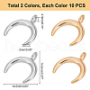 Unicraftale 304 Stainless Steel Pendants STAS-UN0019-54-4