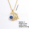 Stylish Hollow Brass & Resin Pendant Necklaces for Daily and Party Wear MX3705-6-1