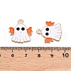 Halloween Theme Alloy Enamel Pendants ENAM-T020-07G-3