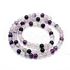 Natural Gemstone Round Bead Strands G-J303-20-4mm-2