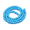 Handmade Polymer Clay Beads Strands CLAY-S092-78D-2
