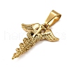 304 Stainless Steel Pendants STAS-M121-02G-2