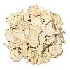 48Pcs 12 Styles Unfinished Blank Wooden Pendants Kit WOOD-CJC0011-15B-8
