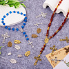 Tibetan Style Pendants and Tibetan Style Alloy Chandelier Components Links TIBEP-TA0002-28-8