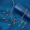 Unicraftale 30Pcs 6 Styles 304 with 201 Stainless Steel Pendants FIND-UN0004-30-4