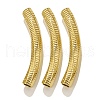 304 Stainless Steel Curved Tube Beads STAS-M071-03C-G-1