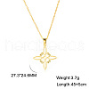 Witchcraft Knot 304 Stainless Steel Pendant Necklaces for Women FS-WG28D45-01-2