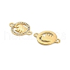 304 Stainless Steel Crystal Rhinestone Connector Charms STAS-U047-19G-2