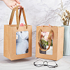 BENECREAT Kraft Paper Bags with Handle AJEW-BC0001-55C-C-3