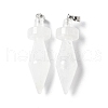 Natural Quartz Crystal Pendants G-C187-03I-1