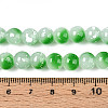 Baking Paint Glass Beads Strands DGLA-N015-8mm-09-4