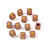 Plating Acrylic Beads OACR-N140-01B-K-1