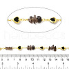Handmade Brass Heart Link Chains CHC-L053-03G-2