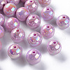 Opaque Acrylic Beads X-MACR-S370-D16mm-A03-1