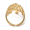 201 Stainless Steel Open Cuff Rings for Women RJEW-M020-08G-1-3