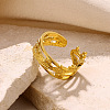 Simple Style 304 Stainless Steel Cuff Rings FS-WG1C3D0-06-1
