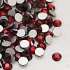 Siam Faceted Glass Flat Back Rhinestone for Nail Art X-RGLA-C002-SS10-208-1