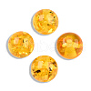 Resin Imitation Amber Beads RESI-N034-15-C02-2