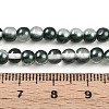 Baking Painted Transparent Glass Beads Strands DGLA-N011-4mm-07-4