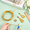 Round Brass Wires CWIR-WH0007-17D-G-3