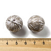 Printing Opaque Acrylic Beads OACR-H049-01A-3