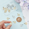 Unicraftale 20Pcs 2 Colors 304 Stainless Steel Charms STAS-UN0054-55-3