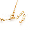 Brass Satellite Chains Bracelets for Women BJEW-N032-08E-G-3