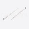 Tarnish Resistant 304 Stainless Steel Ball Head Pins X-STAS-K172-30P-05-1