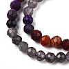 Natural Mixed Gemstone Beads Strands G-D080-A01-02-34-3