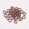 Eco-Friendly Brass Jump Rings KK-M165-5mm-03R-RS-1