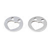 Non-Tarnish 201 Stainless Steel Charms STAS-T044-279P-3