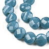Opaque Solid Color Glass Beads Strands GLAA-N052-06-A23-3