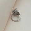 Rose Alloy Finger Rings FS-WGB1360-02-4