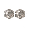 Non-Tarnish 304 Stainless Steel Bead Caps STAS-D244-03P-B-3
