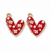 Alloy Enamel Pendants PALLOY-P287-14LG-05-2