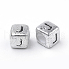 Plated Acrylic Beads PB43C9308-J-2