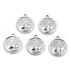 201 Stainless Steel Pendants STAS-N098-142P-2