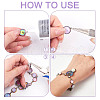   DIY Blank Dome Link Making Kit DIY-PH0020-99-4